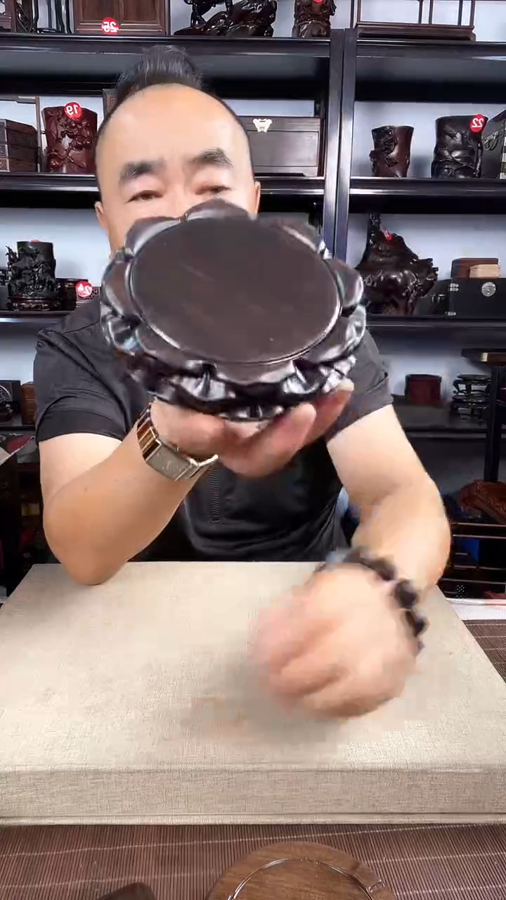 木691瑕疵老李红木工艺品