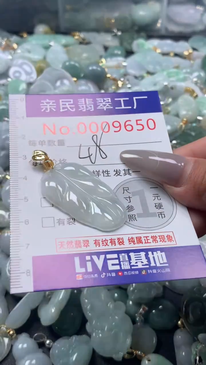 颈饰未镶嵌翡翠9650