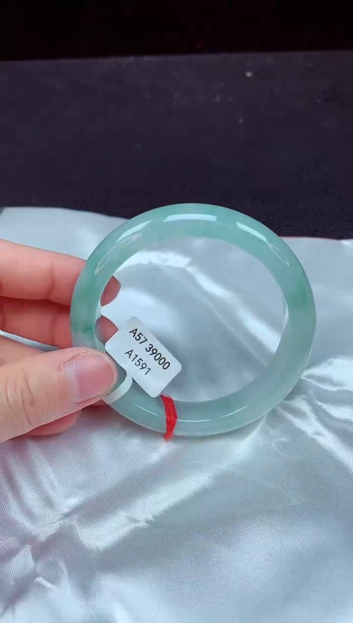 翡翠手镯未镶嵌镯子058+