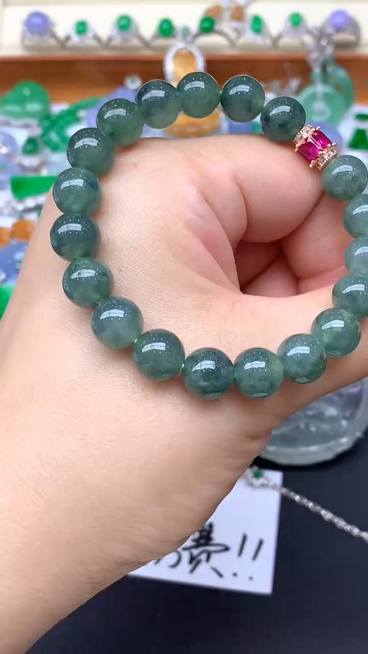 【闪购商品】翡翠手串未镶嵌11-天然翡翠