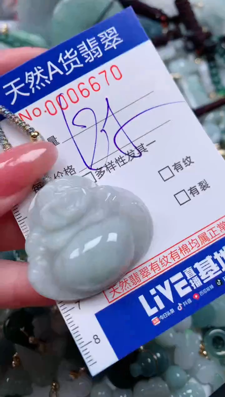 【闪购商品】翡翠颈饰未镶嵌00006670