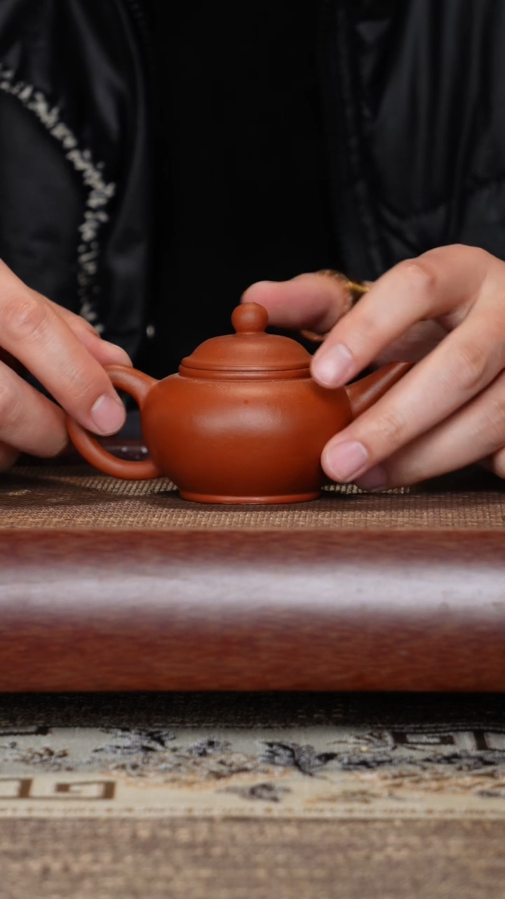 【闪购商品】紫砂茶壶微瑕水平朱泥