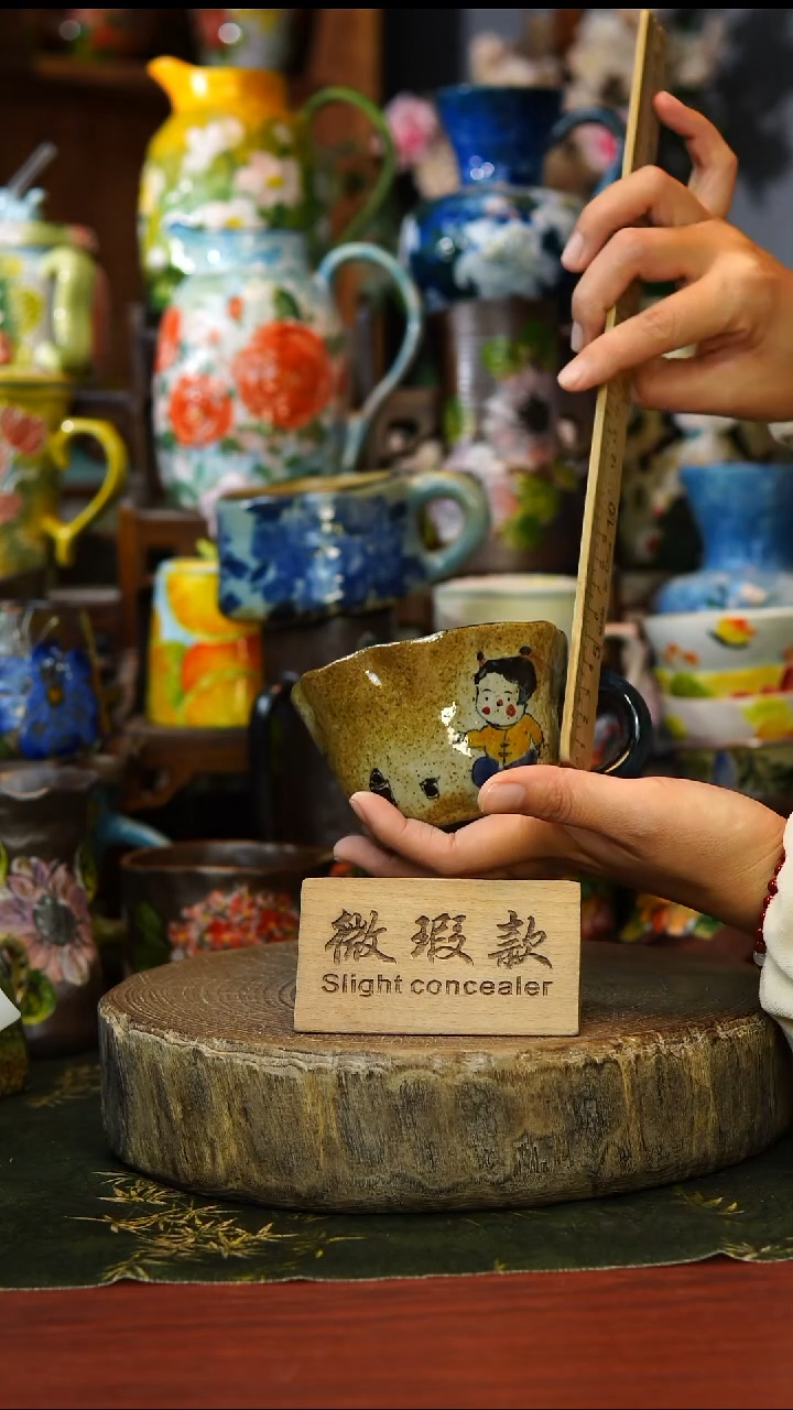 陶瓷21景德镇手工手绘釉下彩