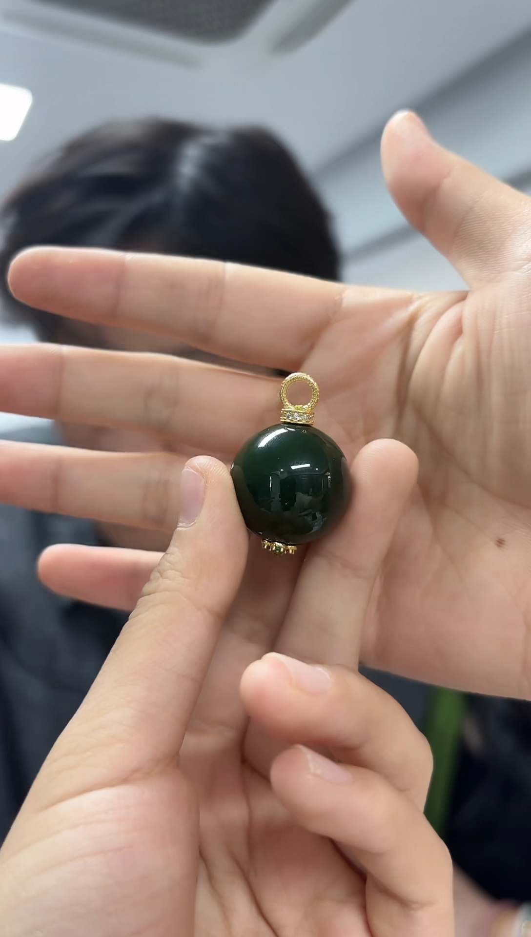 颈饰未镶嵌和田玉 （多样性发一件）