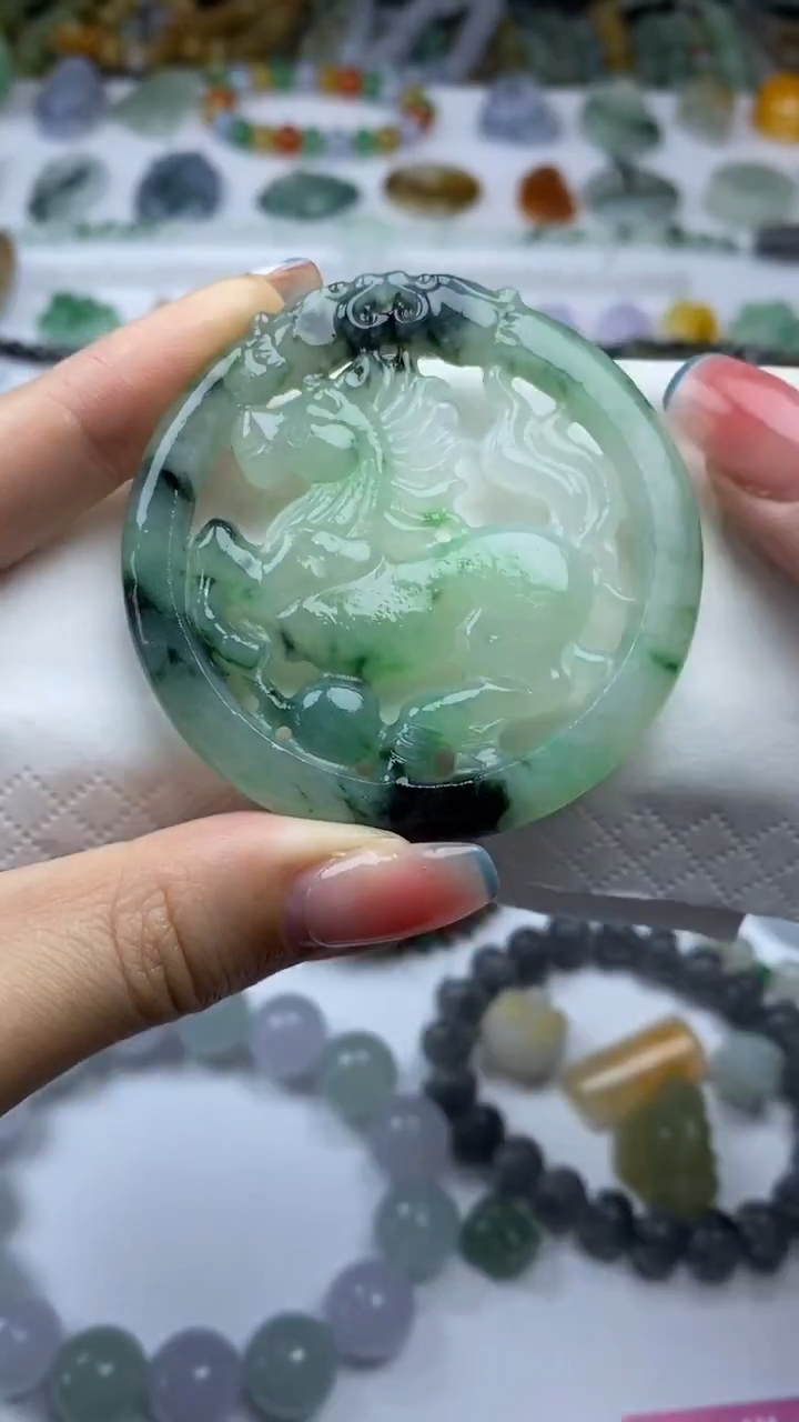 未镶嵌定制翡翠毛货定制不退不换