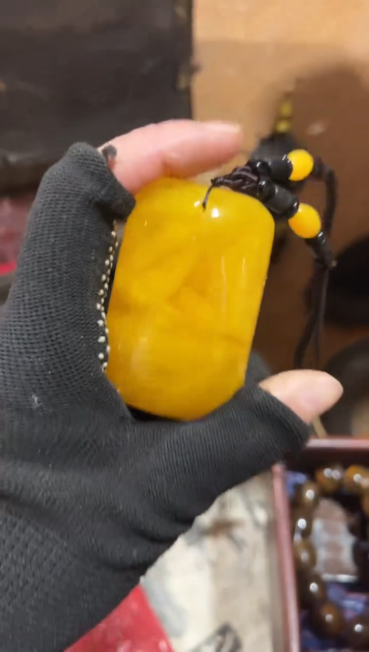 【闪购商品】蜜蜡手链未镶嵌37财财财财财财财财