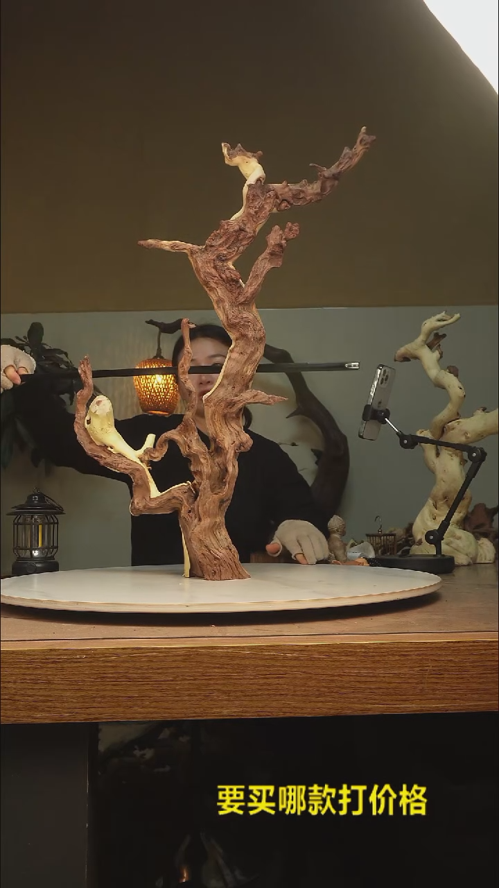 木品**活根雕摆件类987