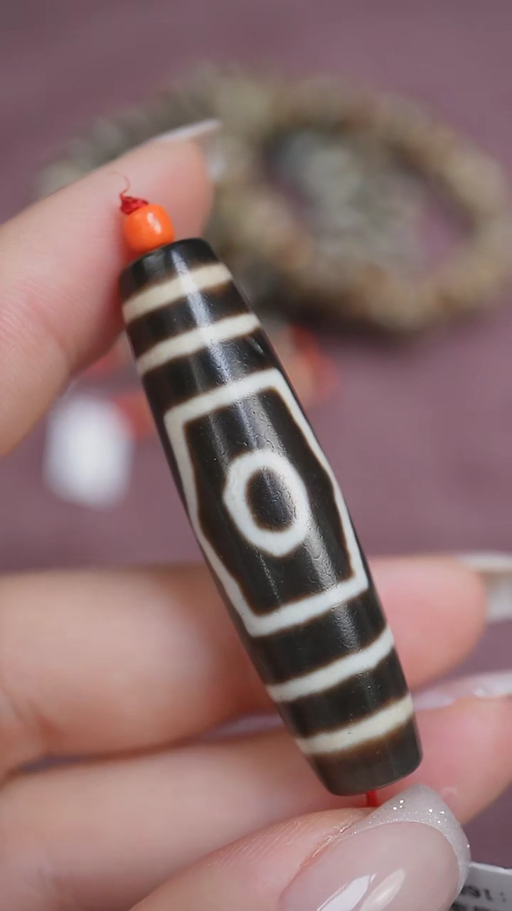 【闪购商品】玛瑙/玉髓颈饰未镶嵌蚀花玛瑙珠定制编绳