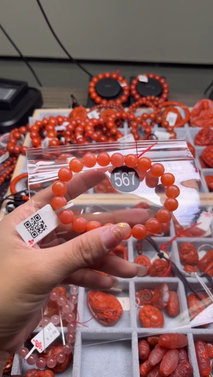 【闪购商品】南红玛瑙珠宝奇石未镶嵌567-9随机多样性/发一