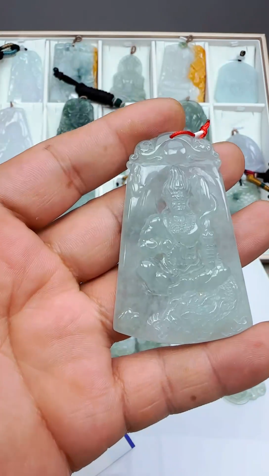 【闪购商品】翡翠颈饰未镶嵌缅甸天然A货翡翠