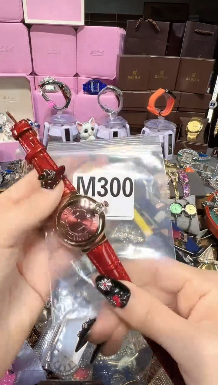 石英机芯不锈钢不锈钢直播定闪专用