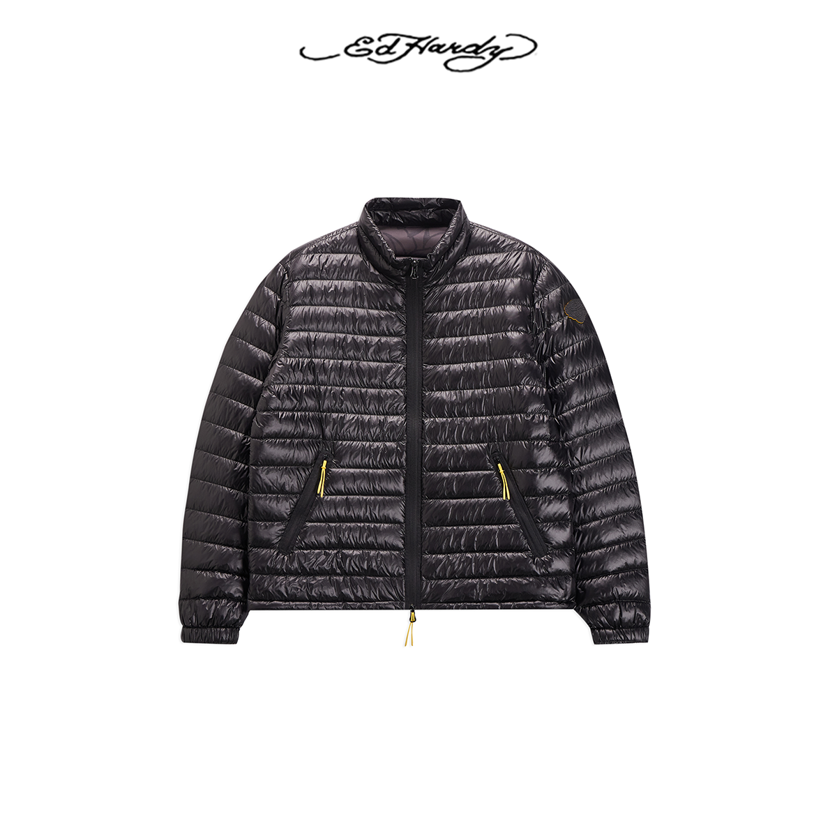 Ed Hardy/埃德哈迪冬季新排骨羽绒美式轻薄保暖虎头外套E1RAM005
