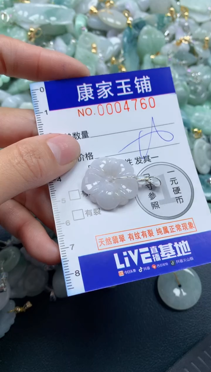 颈饰未镶嵌翡翠4760
