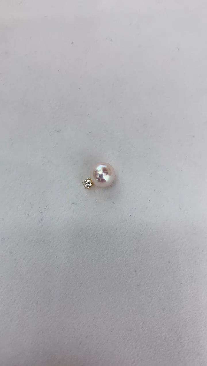 【闪购商品】海水珍珠颈饰18K金镶嵌天女王妃9-9.5多样性发
