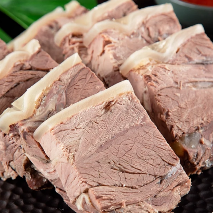 古宗崇明原切白切羊肉牛羊肉熟食牛肉新鲜200g*2袋熟羊肉带皮羊肉