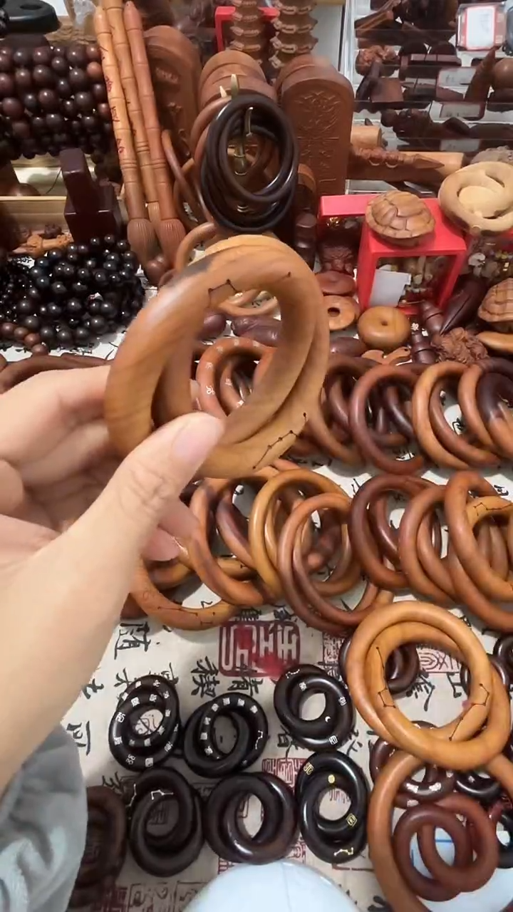 枣木乾坤圈桃木65圈口一物一拍