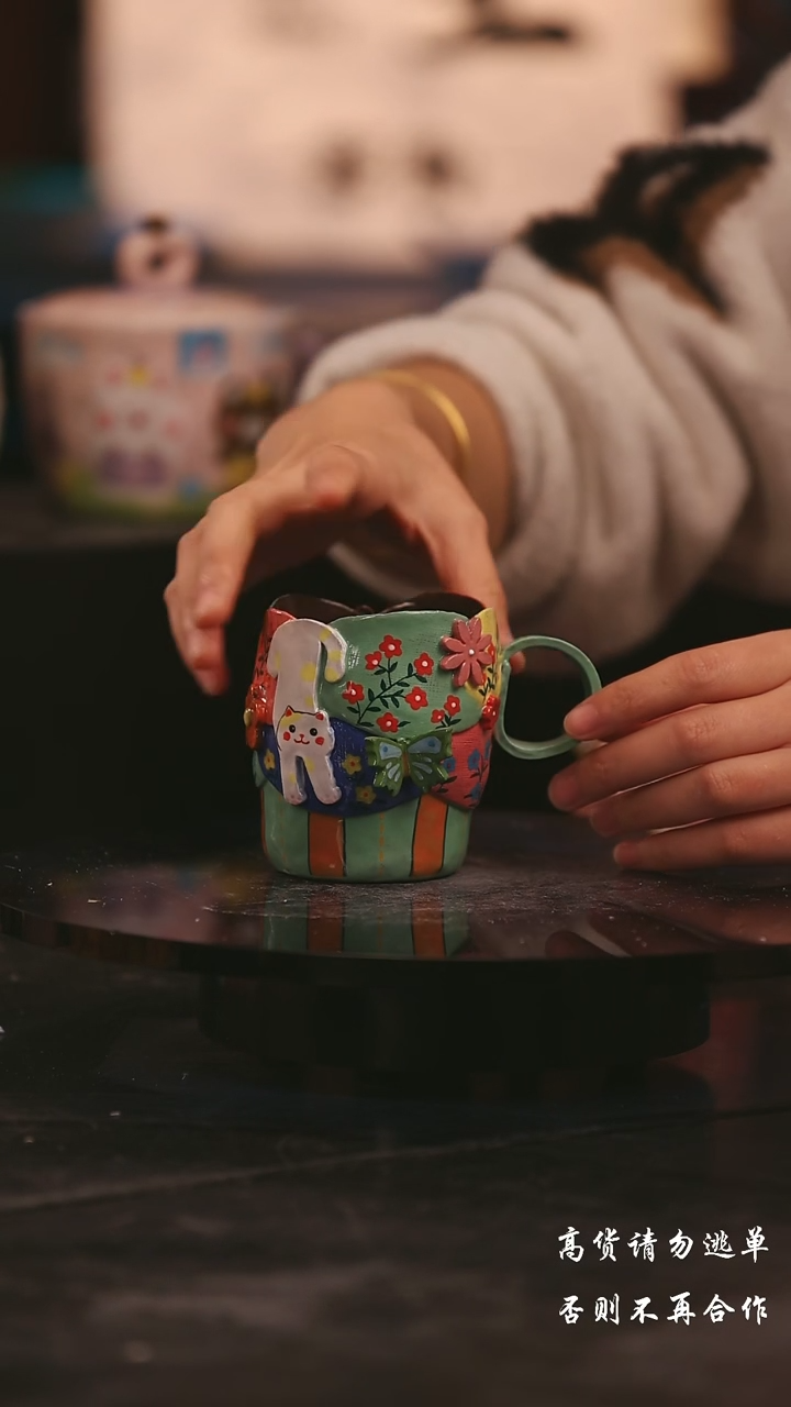 陶瓷景德镇可爱设计师款陶瓷 