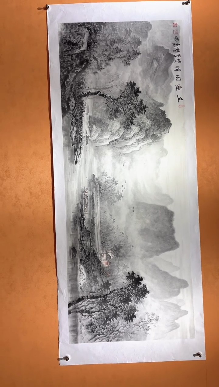 国画刘金玉老师亲笔手绘