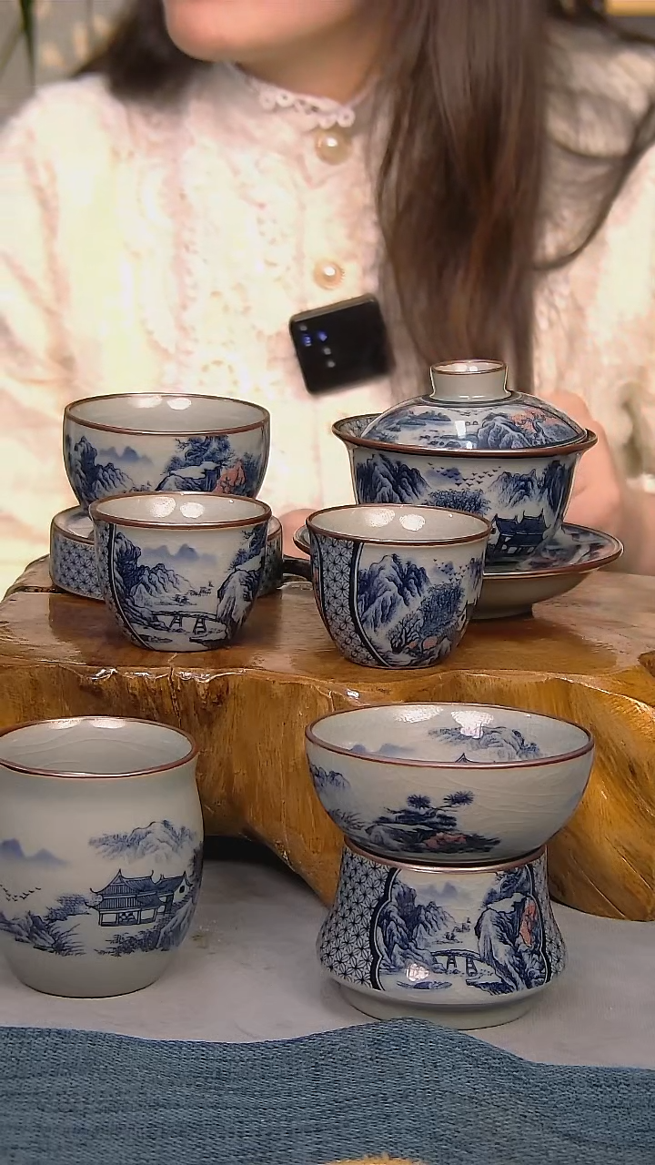 【闪购商品】简装家用款7件套 陶瓷家用茶具系列