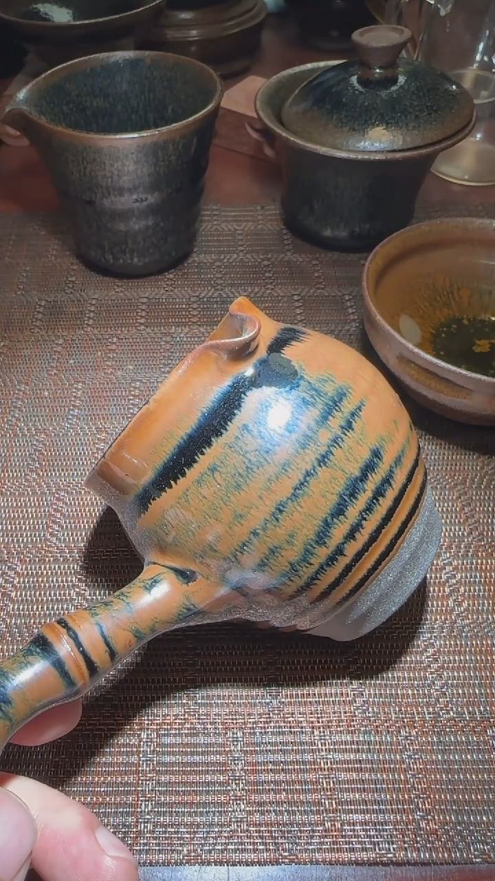 【闪购商品】茶盏通天龙窑柴烧建盏