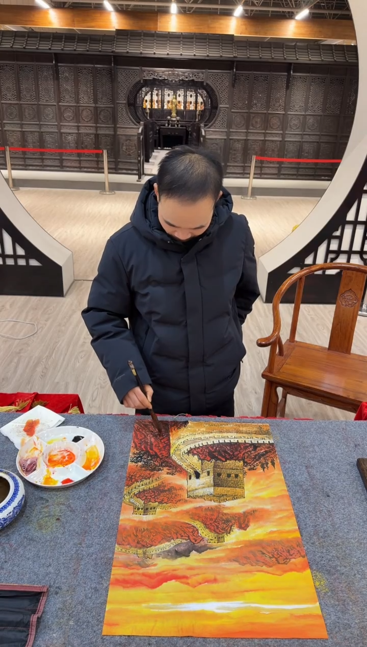 国画2赵隆轩美术馆李庆兴老师作品