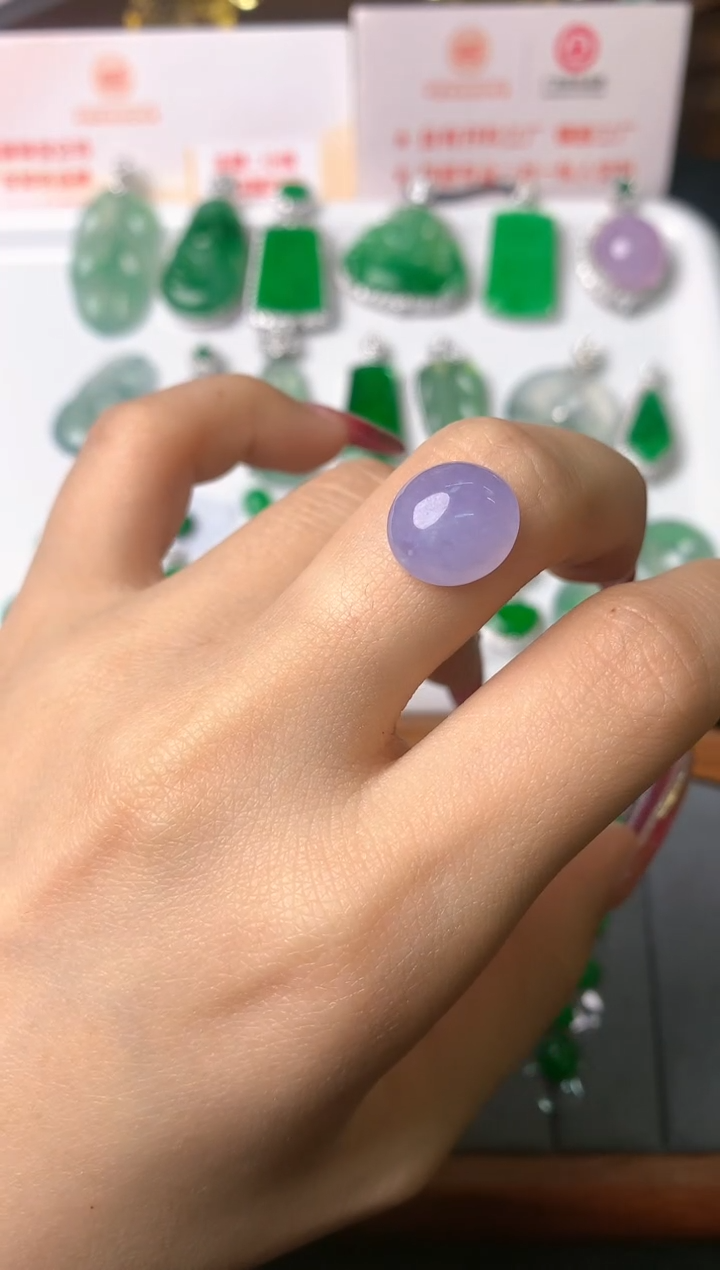 【闪购商品】定制翡翠未镶嵌裸石（镶嵌定制）