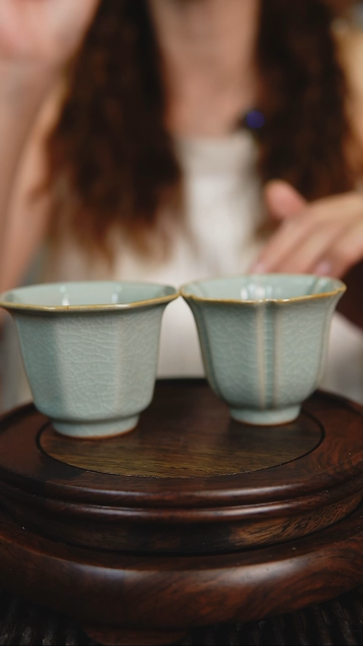 杯子原产地原矿釉汝瓷