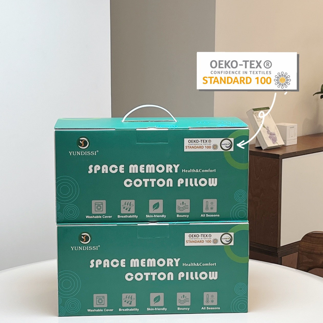 YUNDISSI太空记忆棉蝴蝶枕