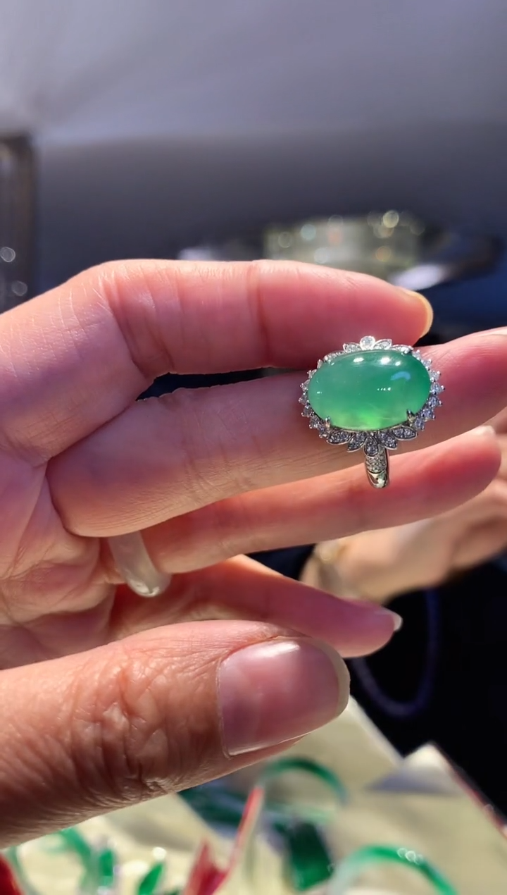 【闪购商品】翡翠戒指未镶嵌戒指