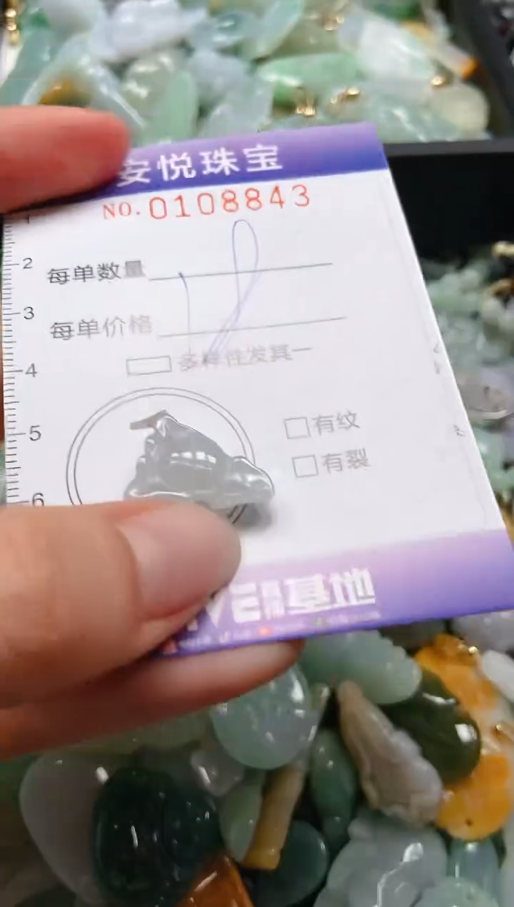 【闪购商品】翡翠颈饰未镶嵌闪购0108843