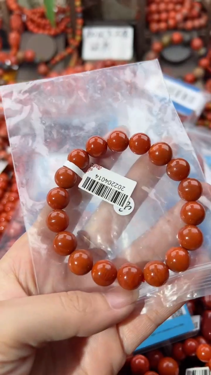 【闪购商品】南红玛瑙手串未镶嵌10