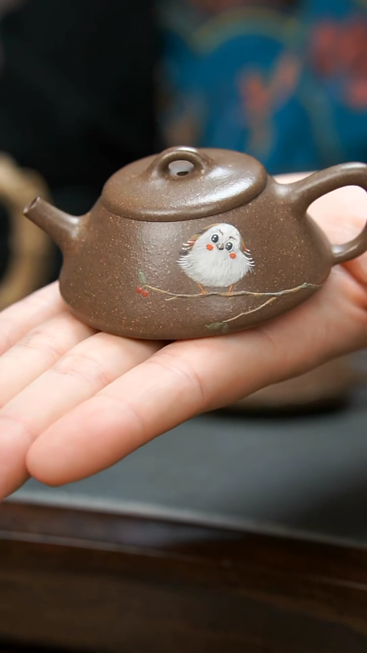 【闪购商品】紫砂茶壶小段泥肥鸟壶50cc