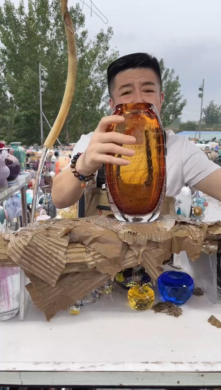 外贸尾货花瓶036