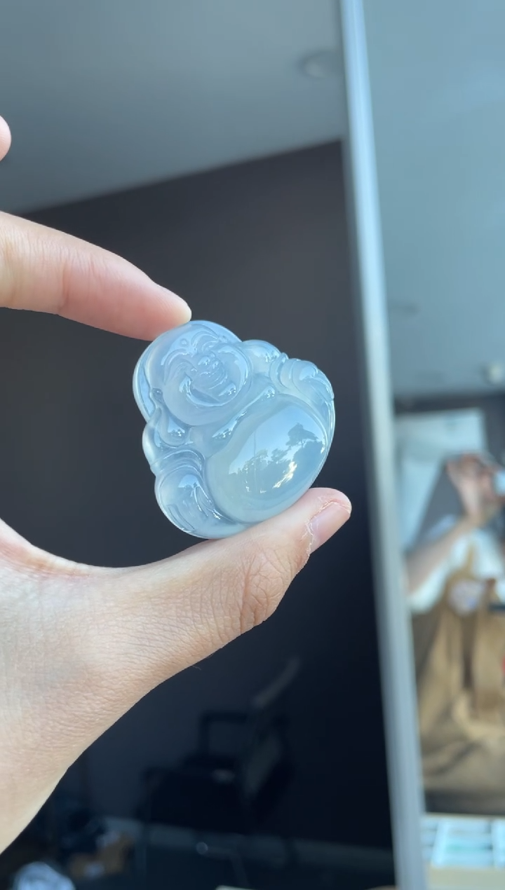 吊坠(不含链)未镶嵌翡翠嘻*天然缅甸A货翡翠