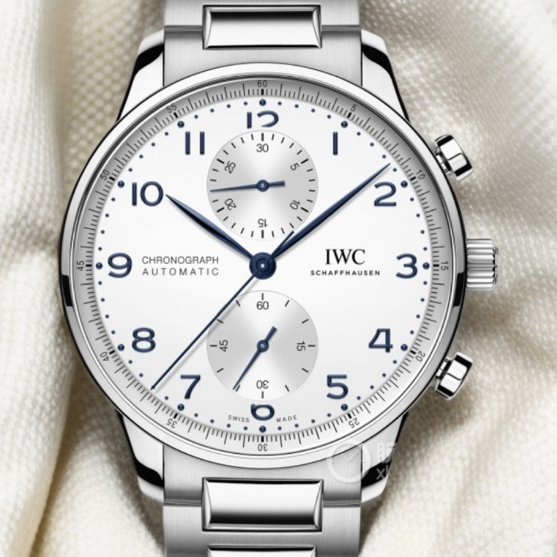 99新 IWC/万国 葡萄牙系列 公价76300 表径41 全套电子卡蓝针款