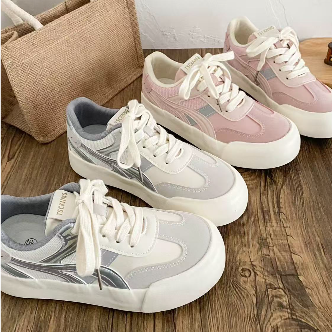 2025新款厚底德训鞋小众百搭帆布鞋港风复古板鞋休闲鞋-6628