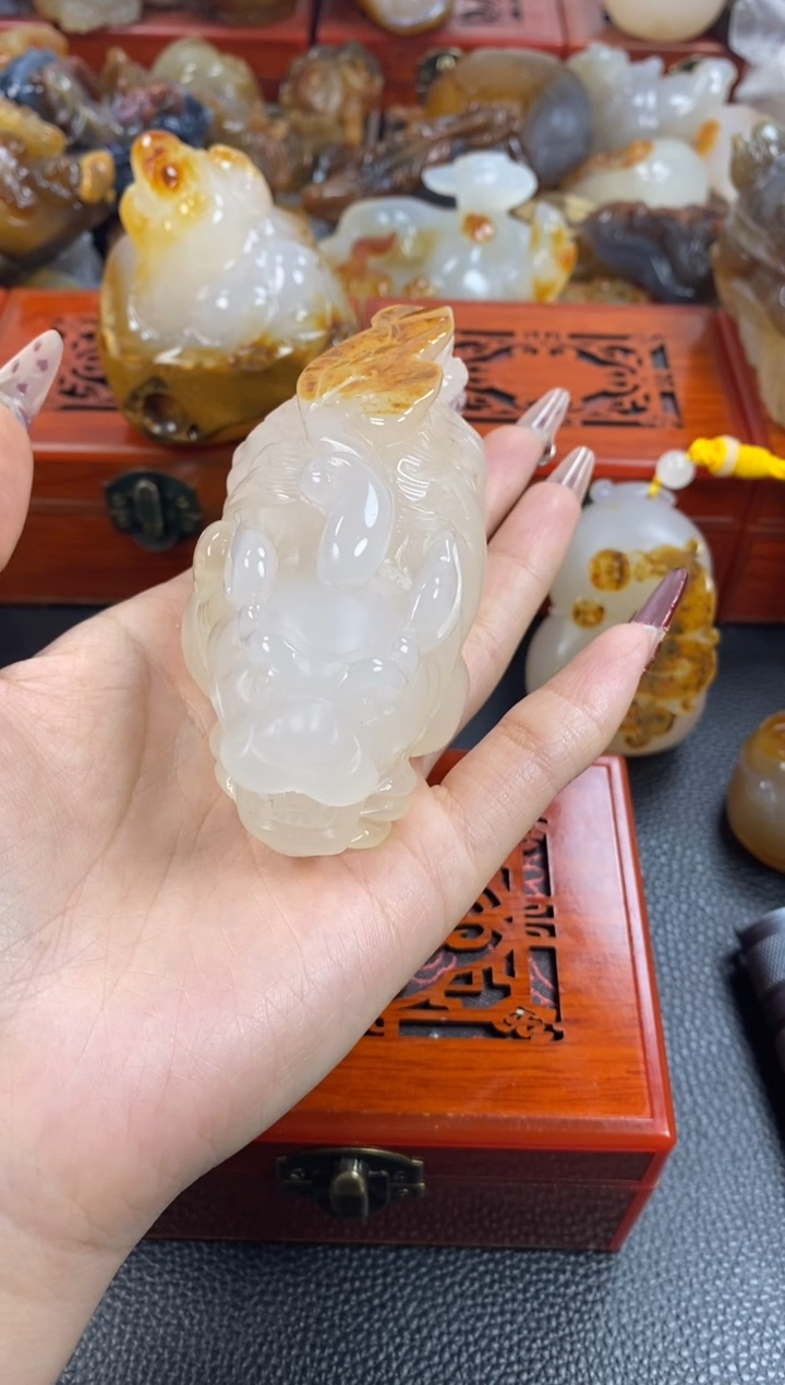 【闪购商品】玛瑙/玉髓手把未镶嵌1