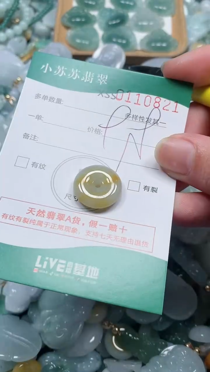 【闪购商品】翡翠颈饰未镶嵌闪购商品0110821