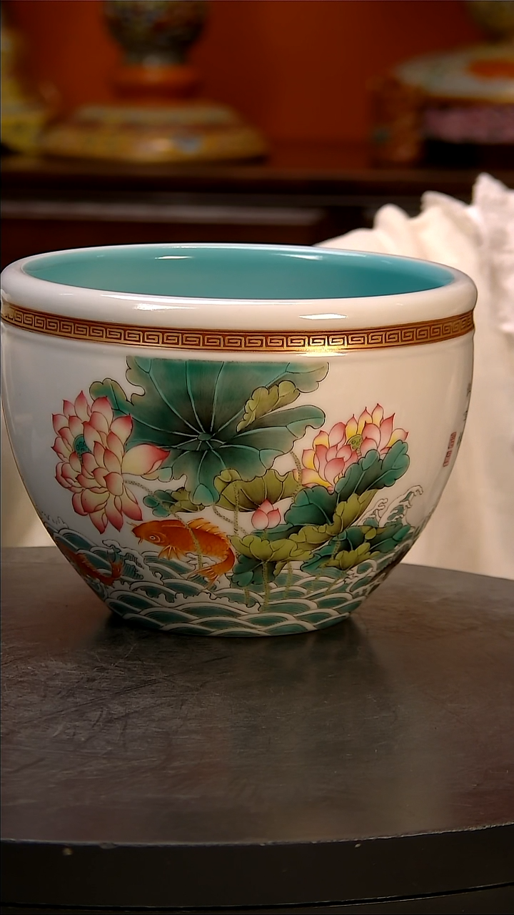 摆件锦**卫精品陶瓷摆件