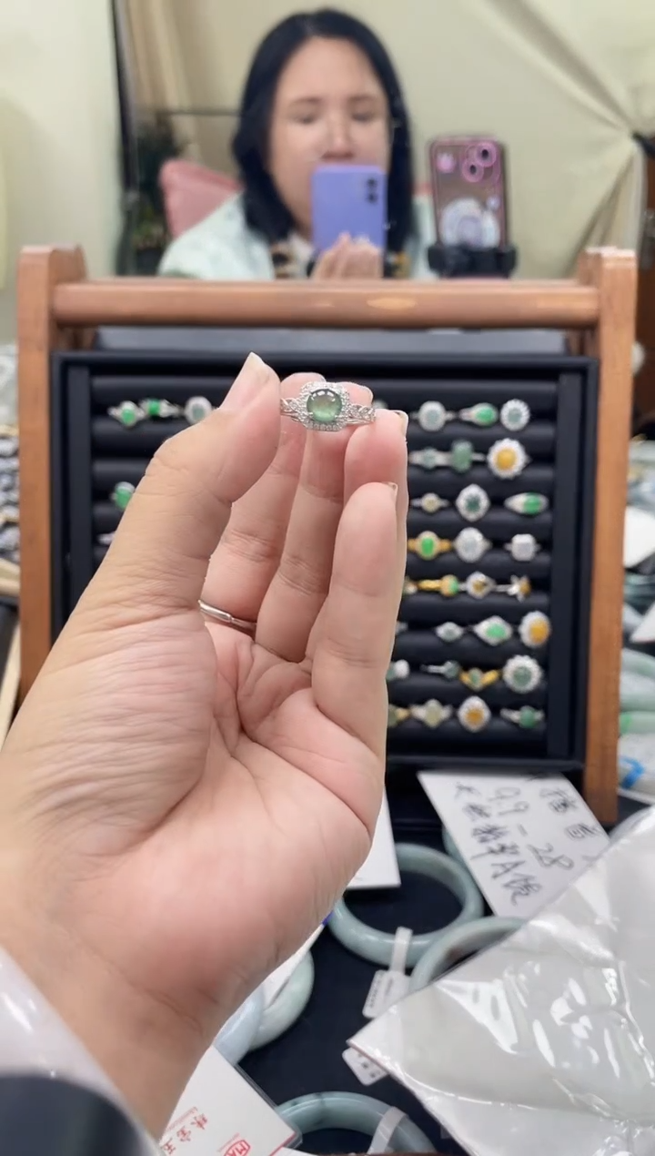 【闪购商品】翡翠戒指未镶嵌戒指