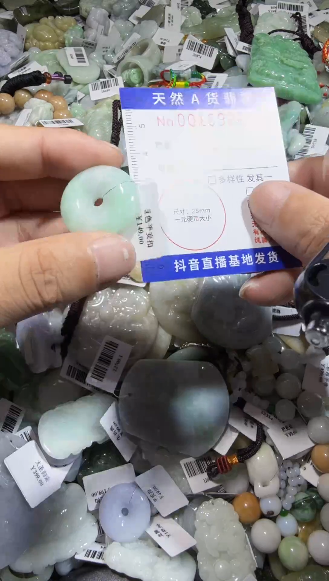 【闪购商品】翡翠颈饰未镶嵌00016922