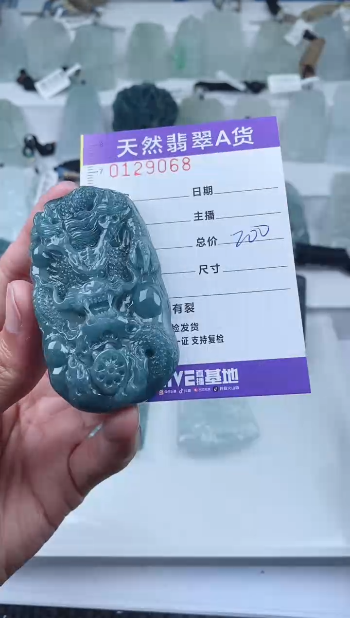【闪购商品】翡翠颈饰未镶嵌        068