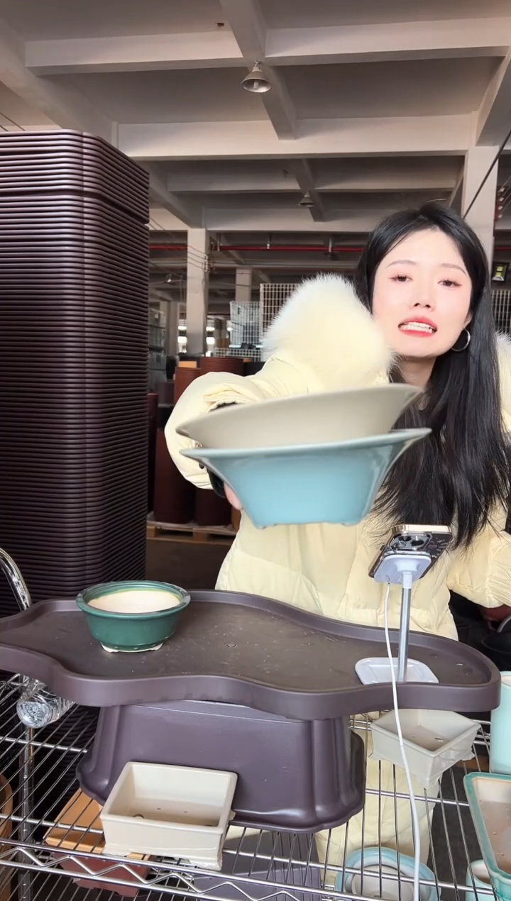 【闪购商品】陶瓷18口斜圆陶瓷组合两只装