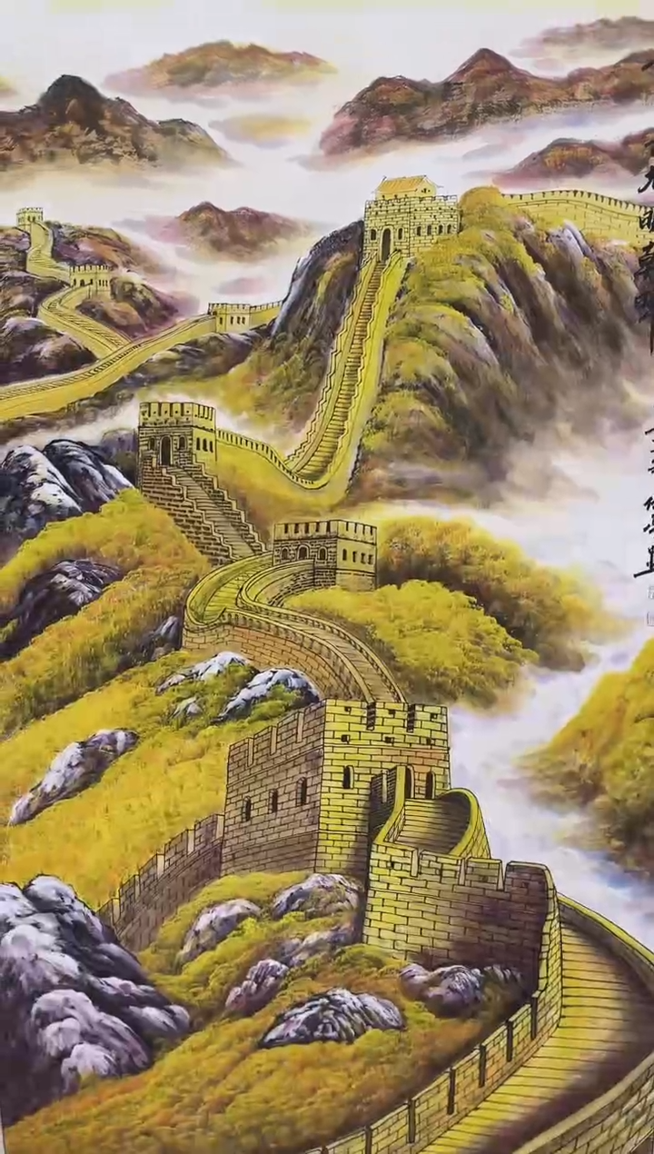 国画张传亭老师的作品3