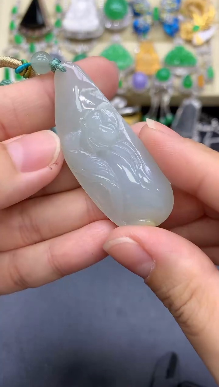 颈饰未镶嵌翡翠44-中国好珍宝