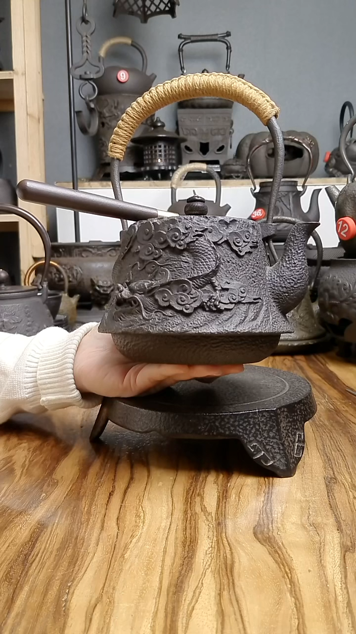 云龙手工壶烧水壶