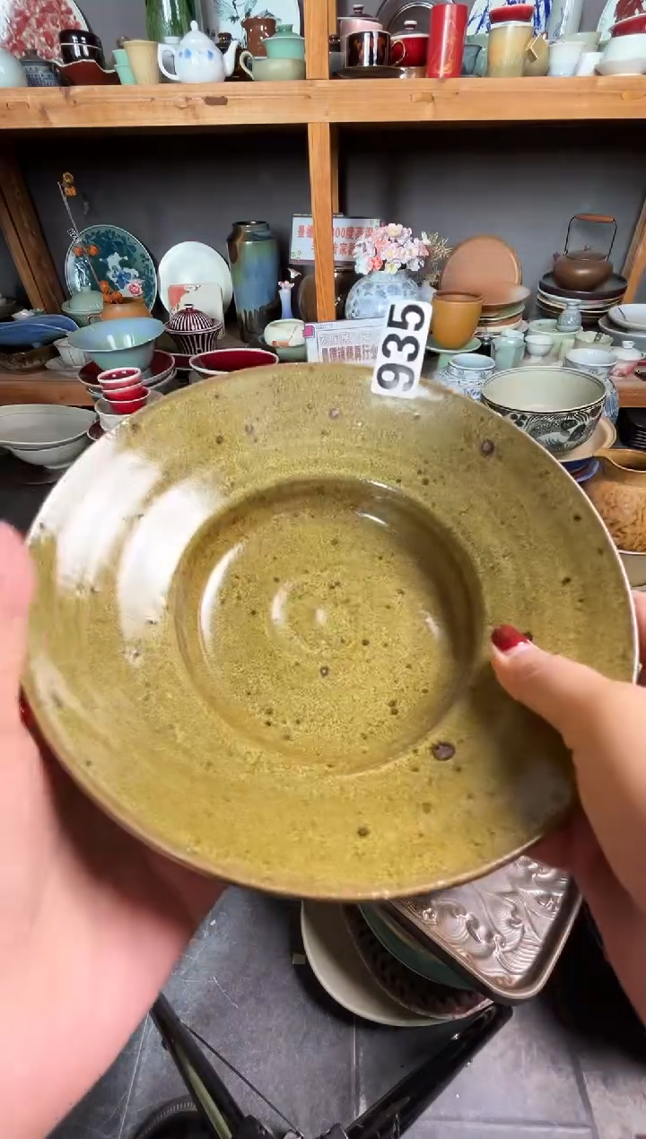 瓷片芋*酱935陶泥葫芦碗