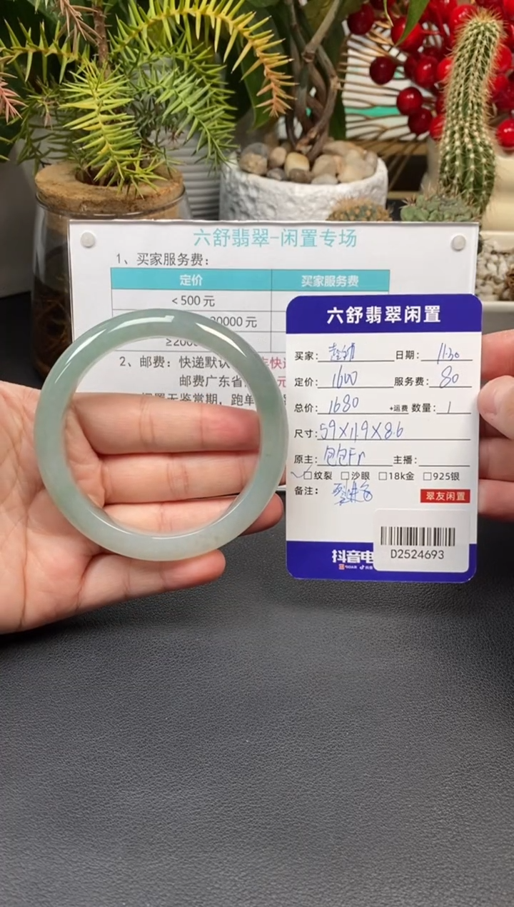 未镶嵌手镯翡翠超****?D2524693
