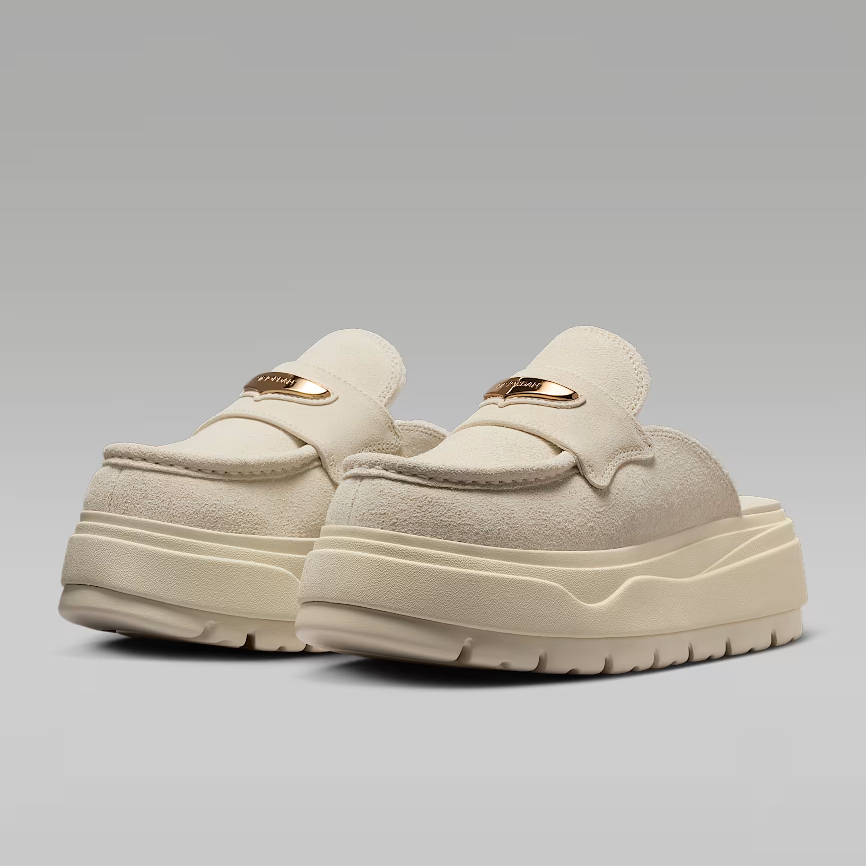 NIKE/耐克官方正品AJ Mule女款珍珠灰休闲拖鞋 IM6663-071