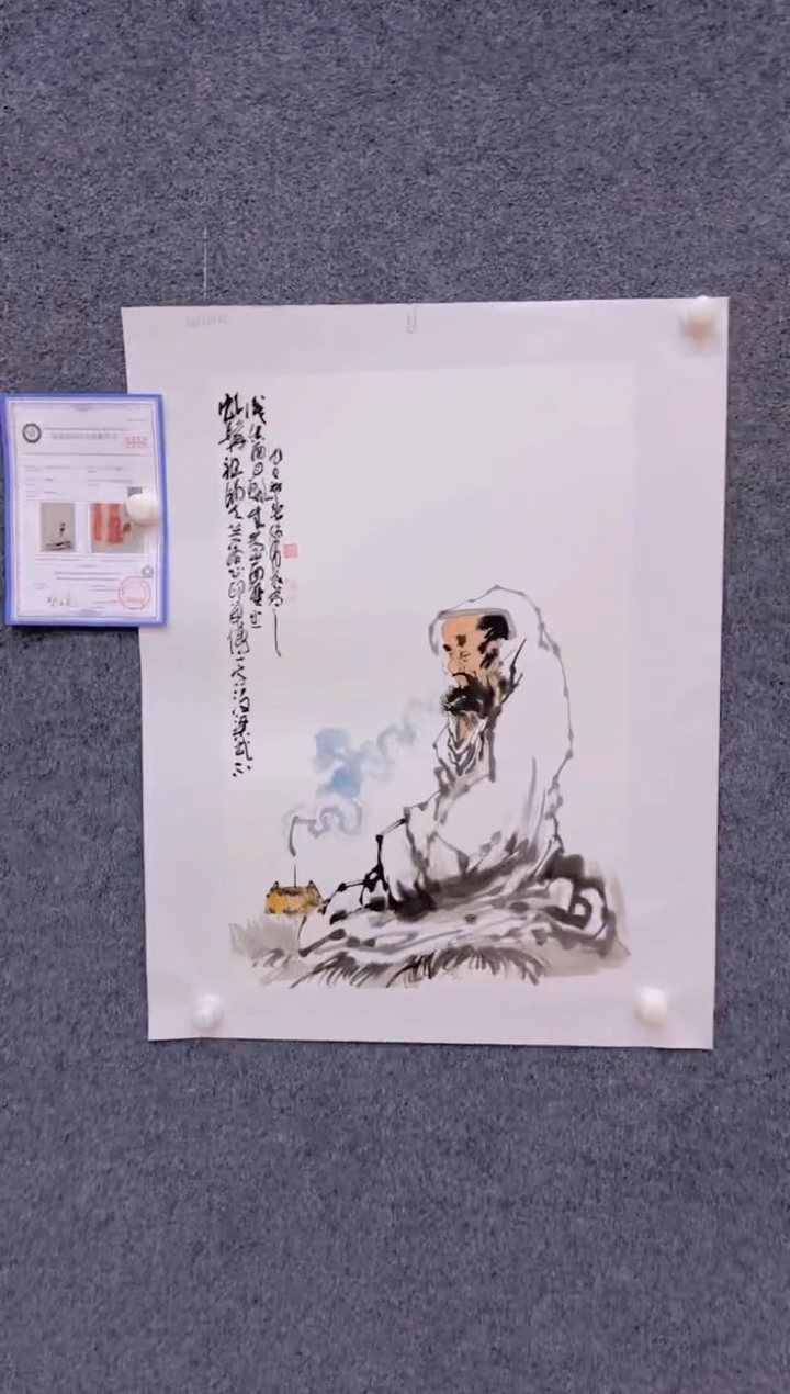 【闪购商品】国画3.5-孙布衣-三尺人物-25